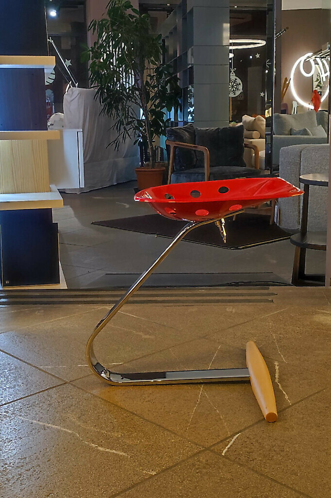 Zanotta sgabello Mezzadro
